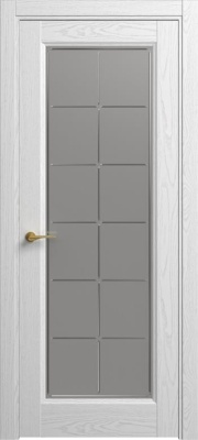 Межкомнатная дверь CLASSIC 51 Структурированная эмаль, (35) Ясень белый, 600/700/800*2000 мм.